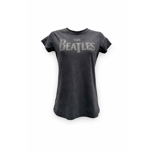 The Beatles Tops - The Beatles Graphic T Shirt Womens Size S Gray Band T Shea Stadium Vintage Style